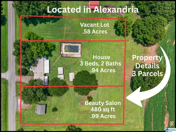 $299,000 | 195 Pattiway Drive, Alexandria, AL 36250