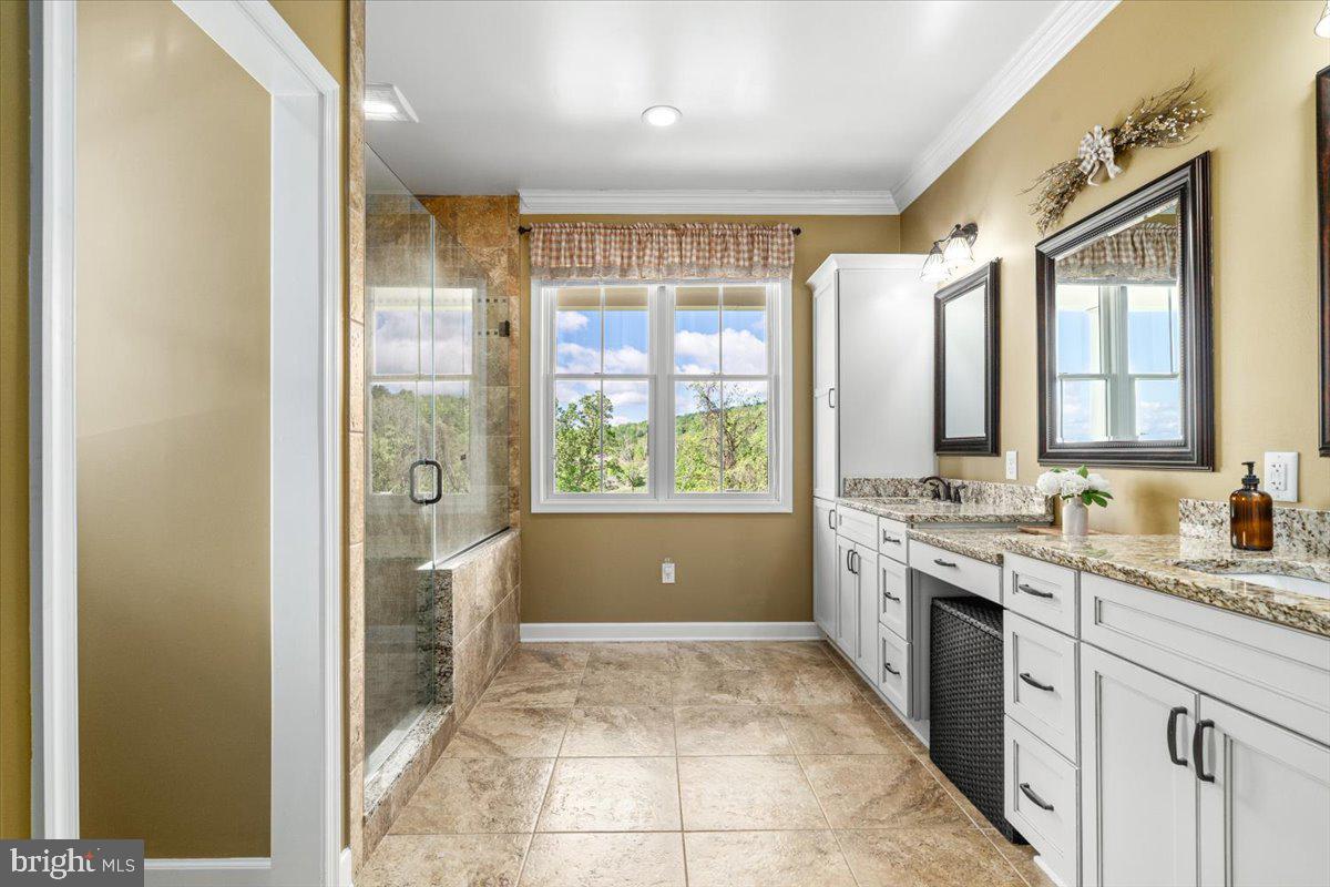 2802 Ward Kline Road Myersville, MD 21773 - Photo 29 of 85 En-suite bath with double vanity