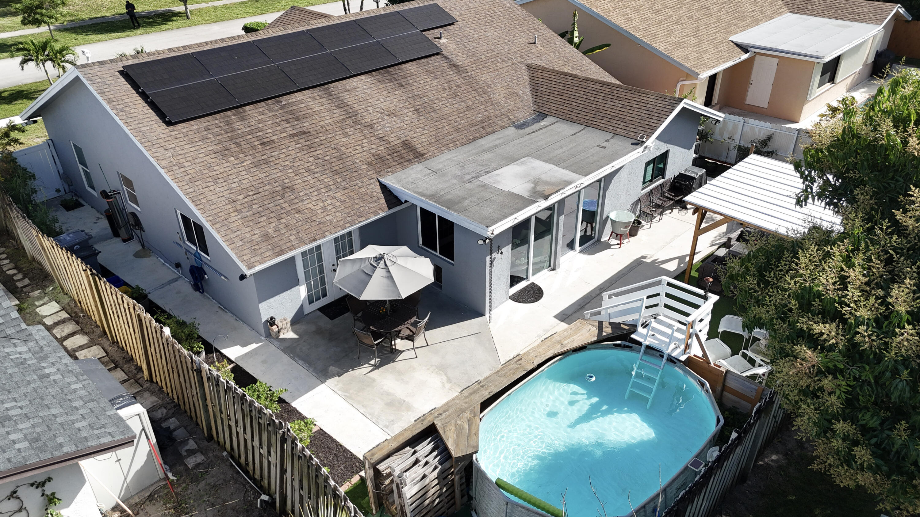 23287 Southwest 60th Avenue Boca Raton, FL 33428 - Photo 34 of 43 an aerial view of house with yard