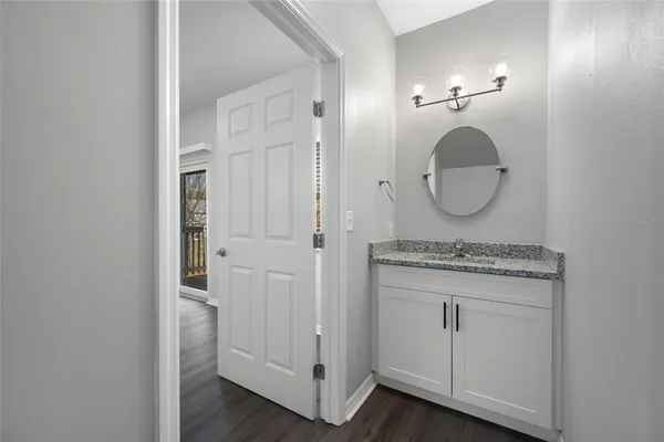 an entryway view with staircase