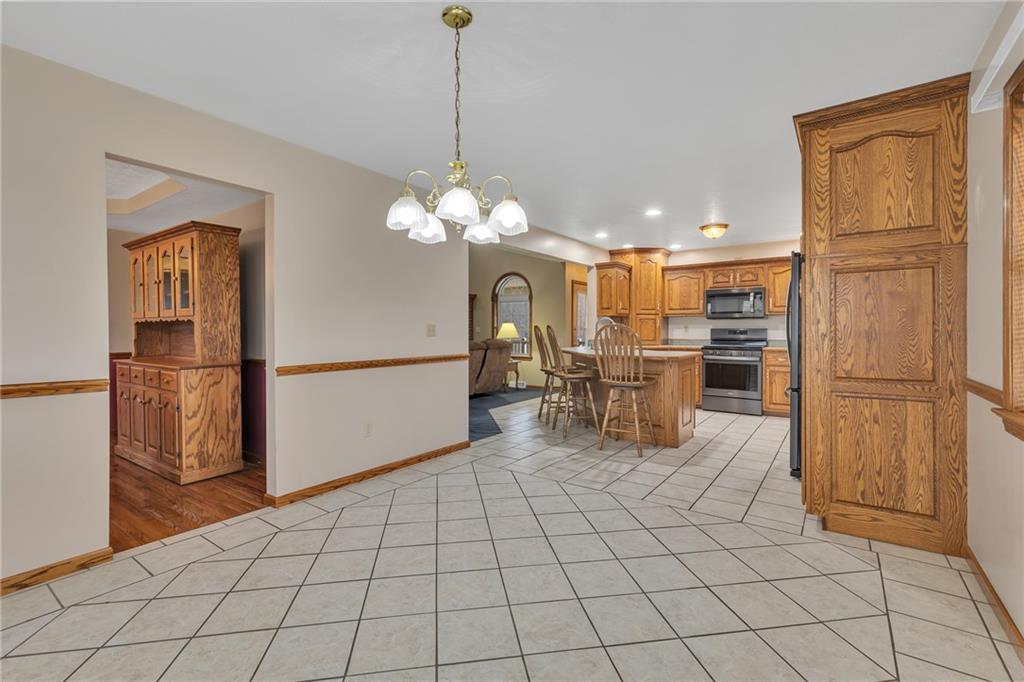 824 Old Millcreek Road Hookstown, PA 15050 - Photo 13 of 35 a view of kitchen with furniture and refrigerator
