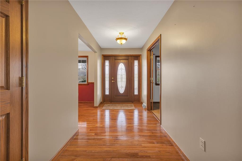 824 Old Millcreek Road Hookstown, PA 15050 - Photo 4 of 35 a view of entryway with wooden floor
