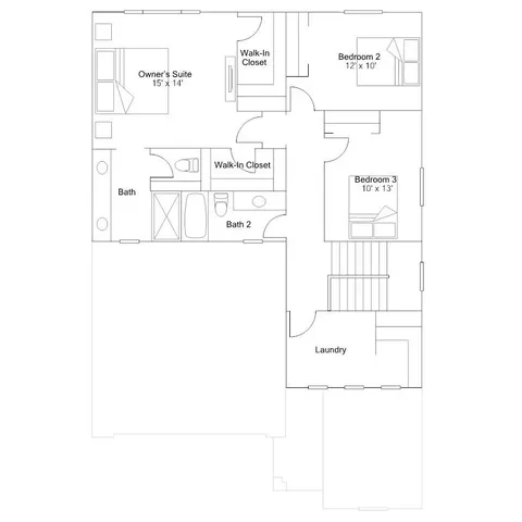 a picture of a floor plan