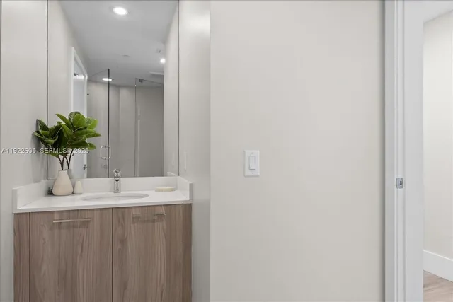 a view of a balcony with lake view