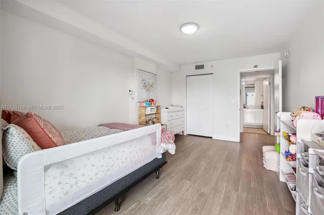 a front view of a multi story building