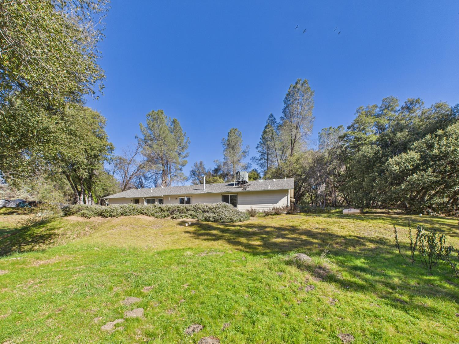 37550 Mountain Lakes Road Oakhurst, CA 93644 - Photo 53 of 63 a view of a swimming pool with an ocean and trees in the background