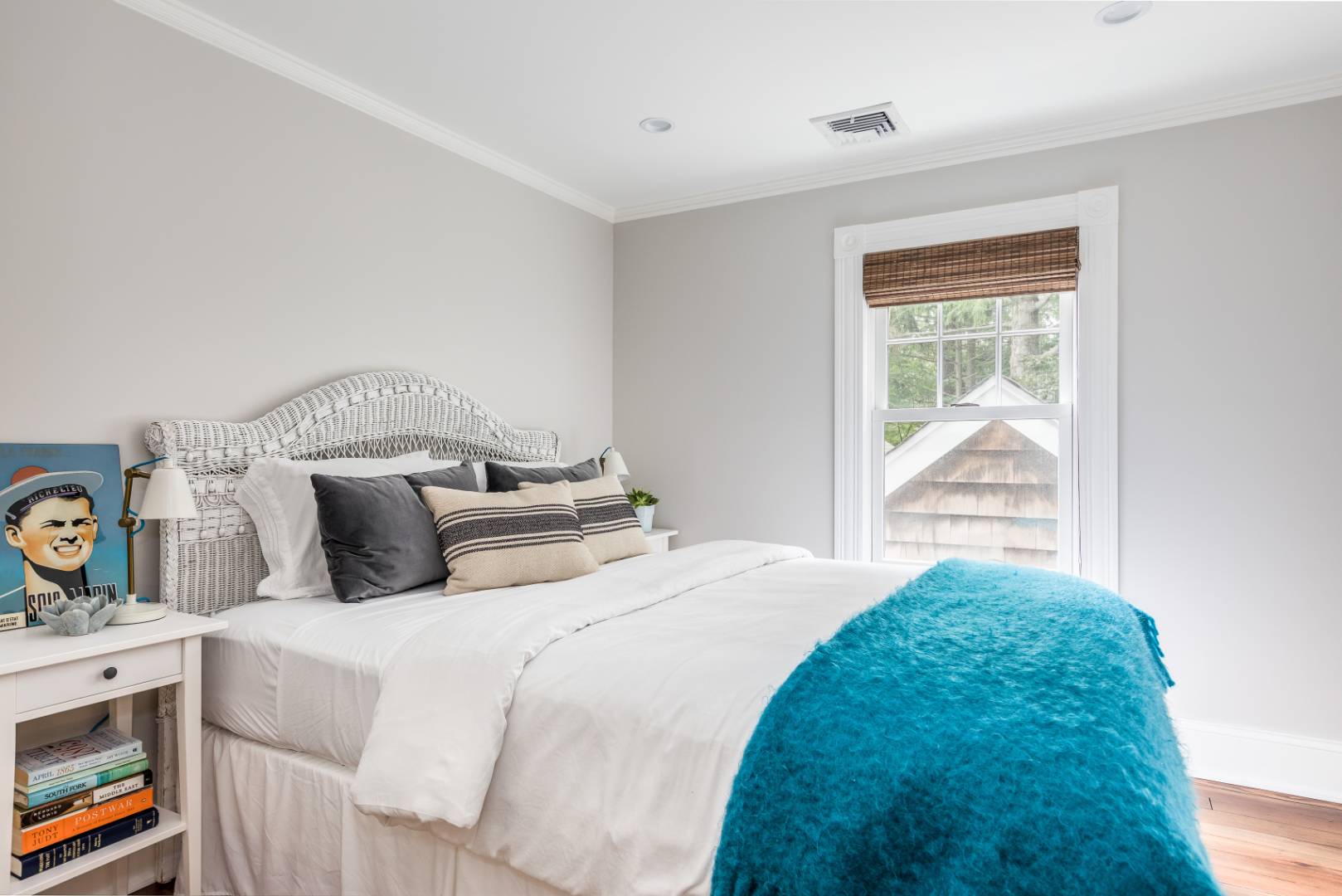 46 Maple Lane East Hampton, NY 11937 - Photo 12 of 21 a bedroom with a bed and a window