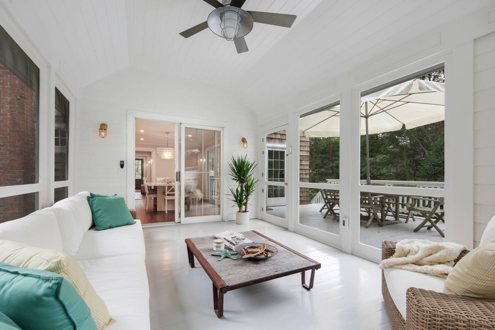 46 Maple Lane East Hampton, NY 11937 - Photo 16 of 21 a living room with furniture and a window