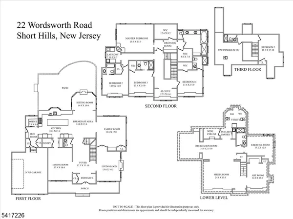 $3,795,000 | 22 Wordsworth Road, Short Hills, NJ 07078
