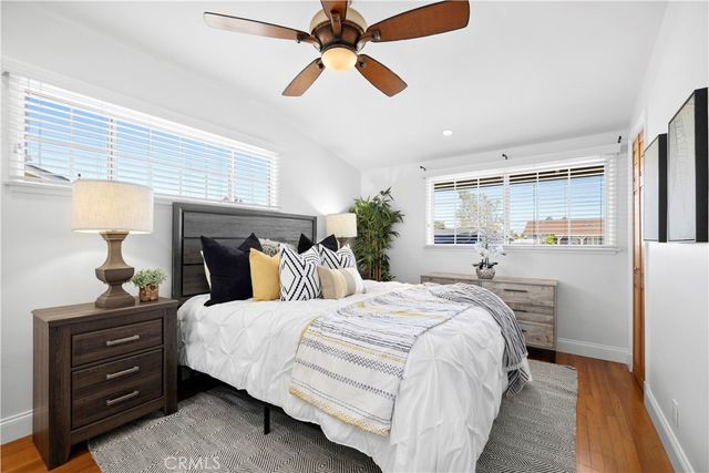 a childrens park with lots of swings and slides