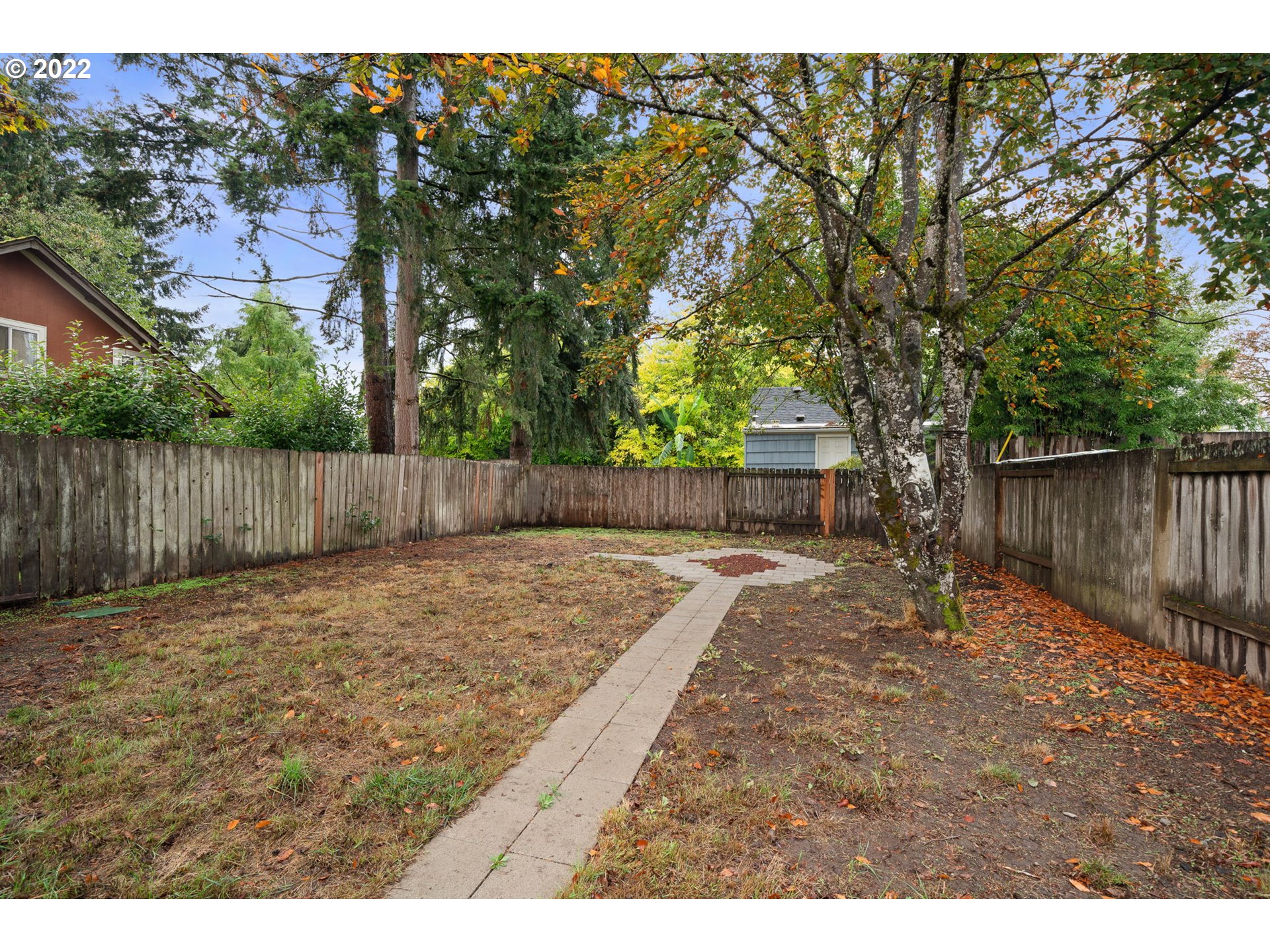 230 1/2 17th Street Springfield, OR 97477 - Photo 26 of 29 a backyard of a house with lots of green space