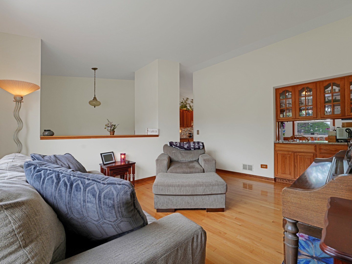 58 South Beck Road Lindenhurst, IL 60046 - Photo 14 of 37 a living room with furniture and a large window