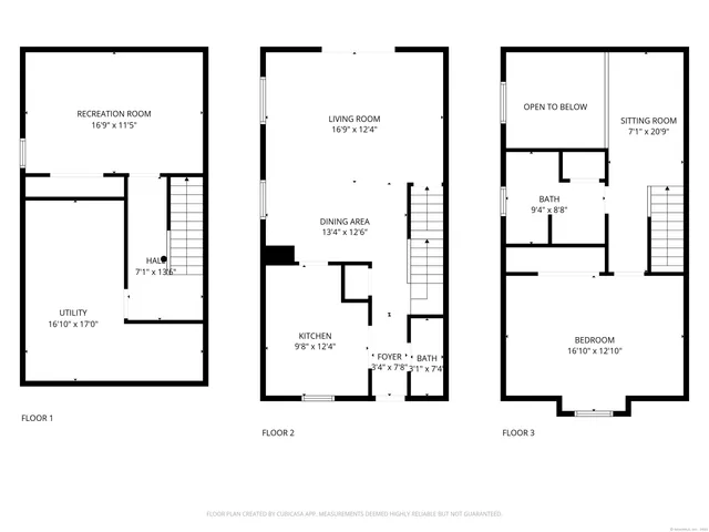 a picture of a floor plan