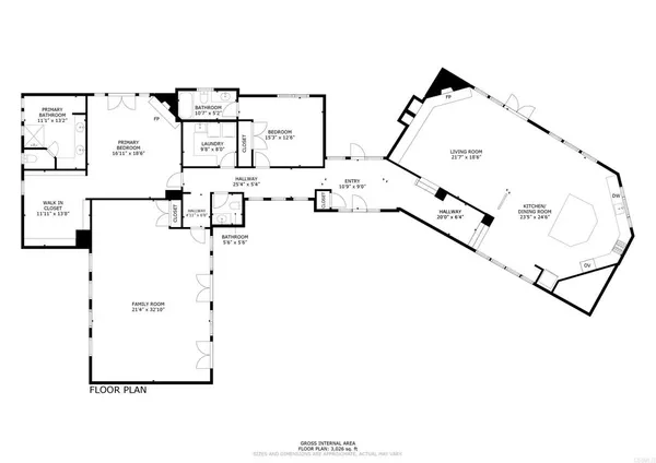 a picture of floor plan