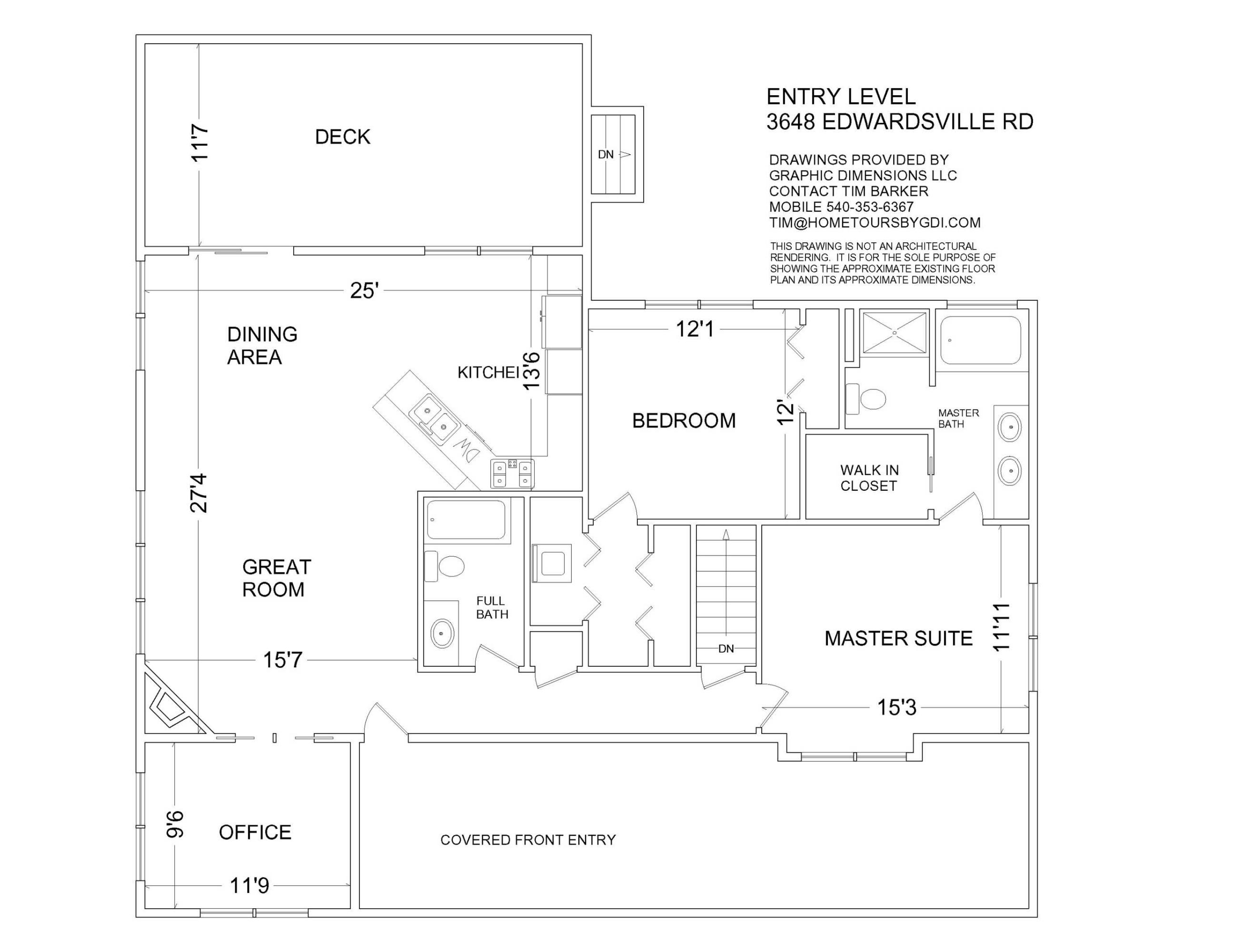 3648 Edwardsville Road Hardy, VA 24101 - Photo 38 of 42 Entry Level Floor Plans