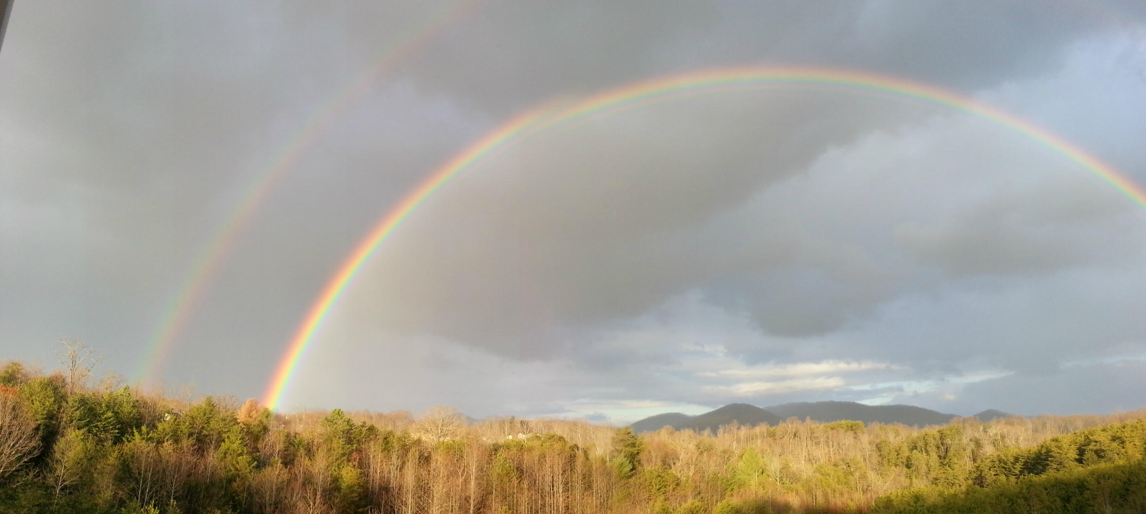 3648 Edwardsville Road Hardy, VA 24101 - Photo 40 of 42 Breathtaking Rainbow from back deck