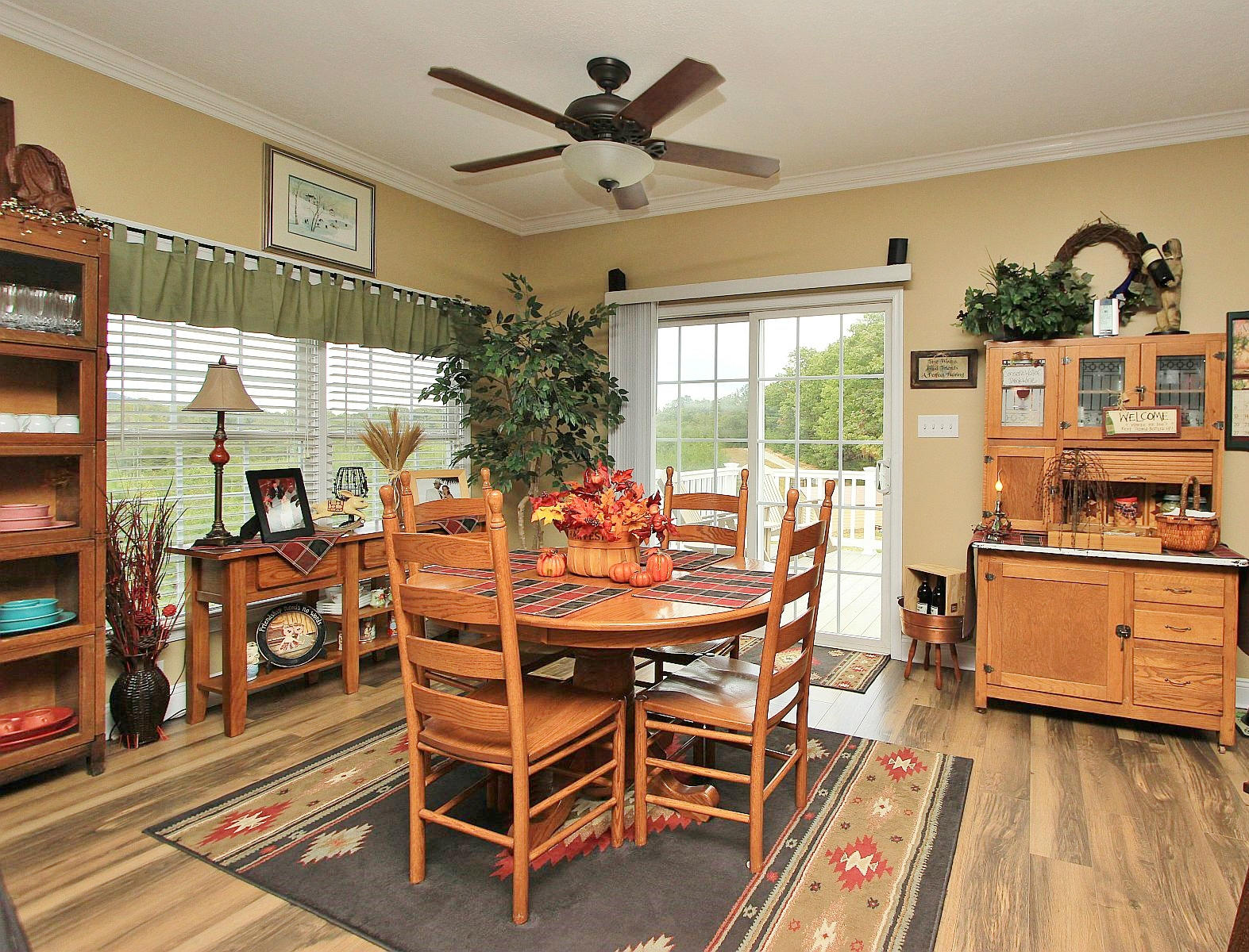 3648 Edwardsville Road Hardy, VA 24101 - Photo 9 of 42 Dining area leading to back deck