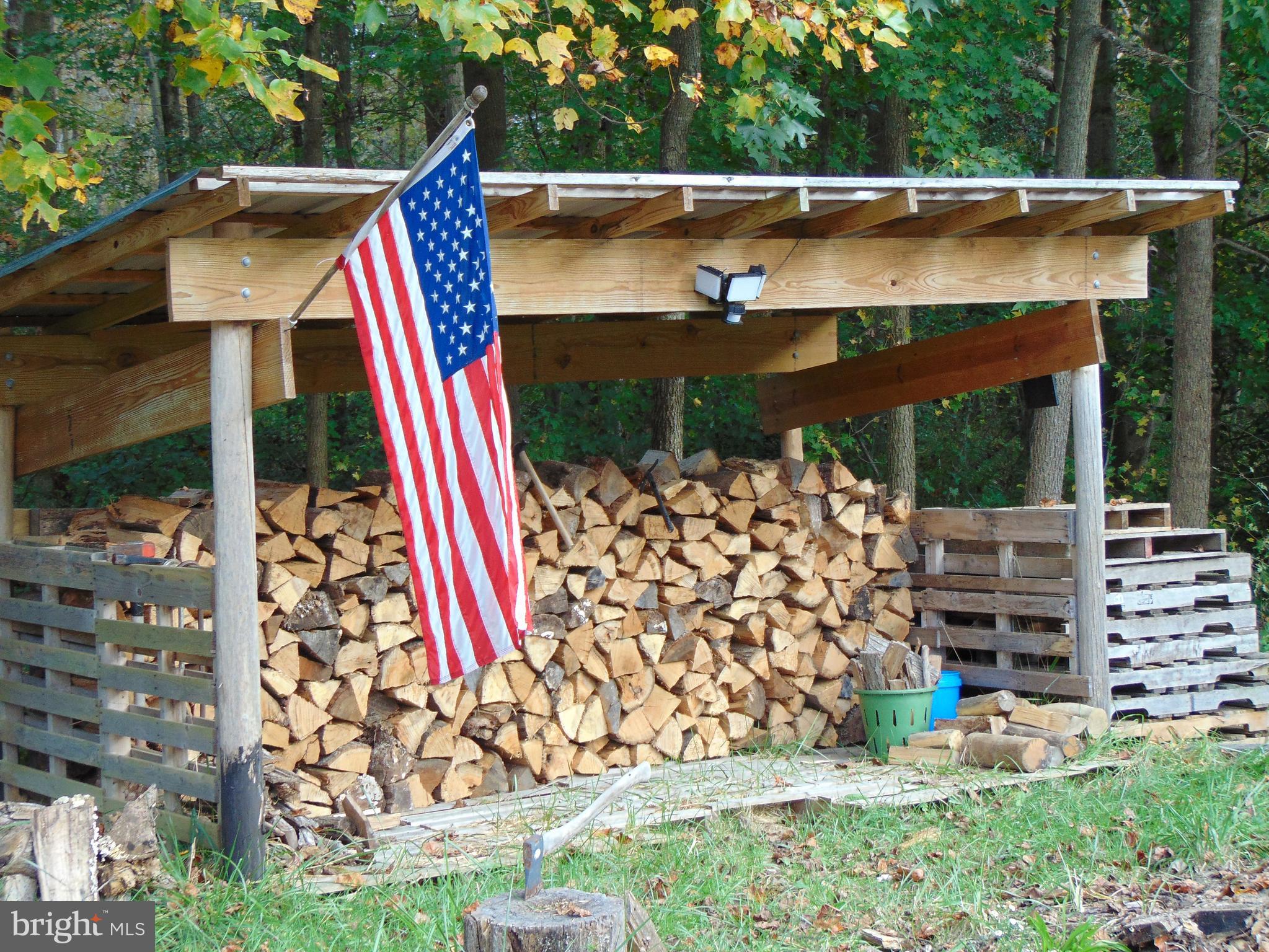 24795 Pinetown Road Denton, MD 21629 - Photo 3 of 60 Custom made firewood storage.