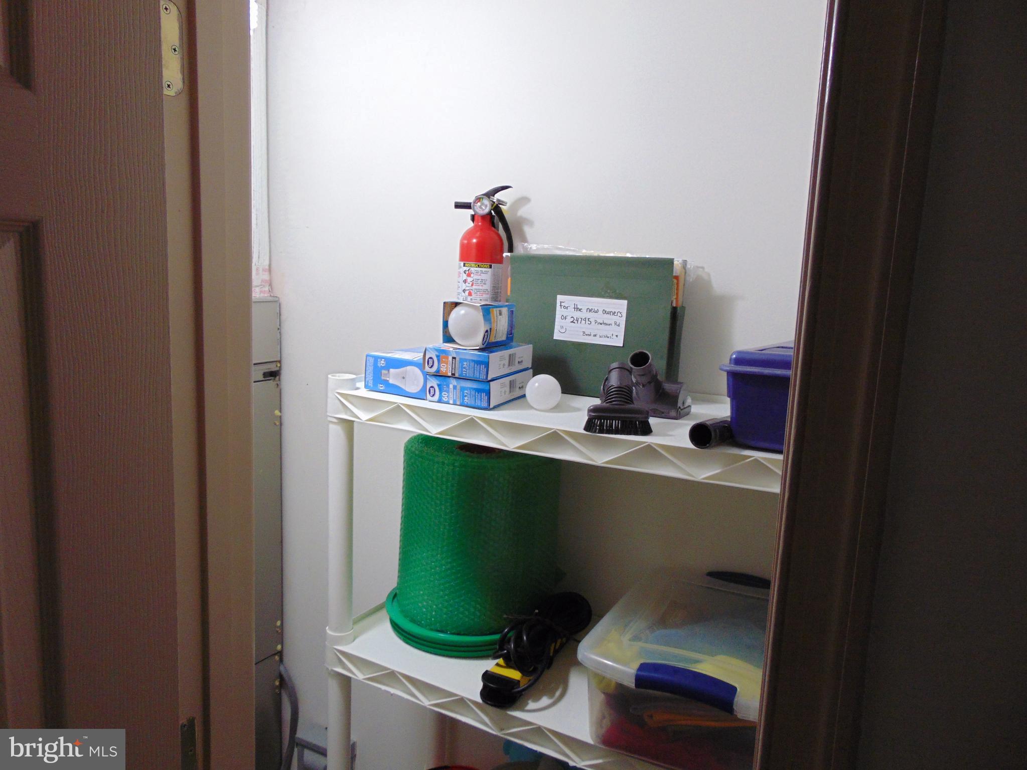 24795 Pinetown Road Denton, MD 21629 - Photo 52 of 60 Storage closet