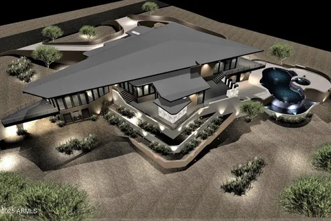 a view of swimming pool with an outdoor seating