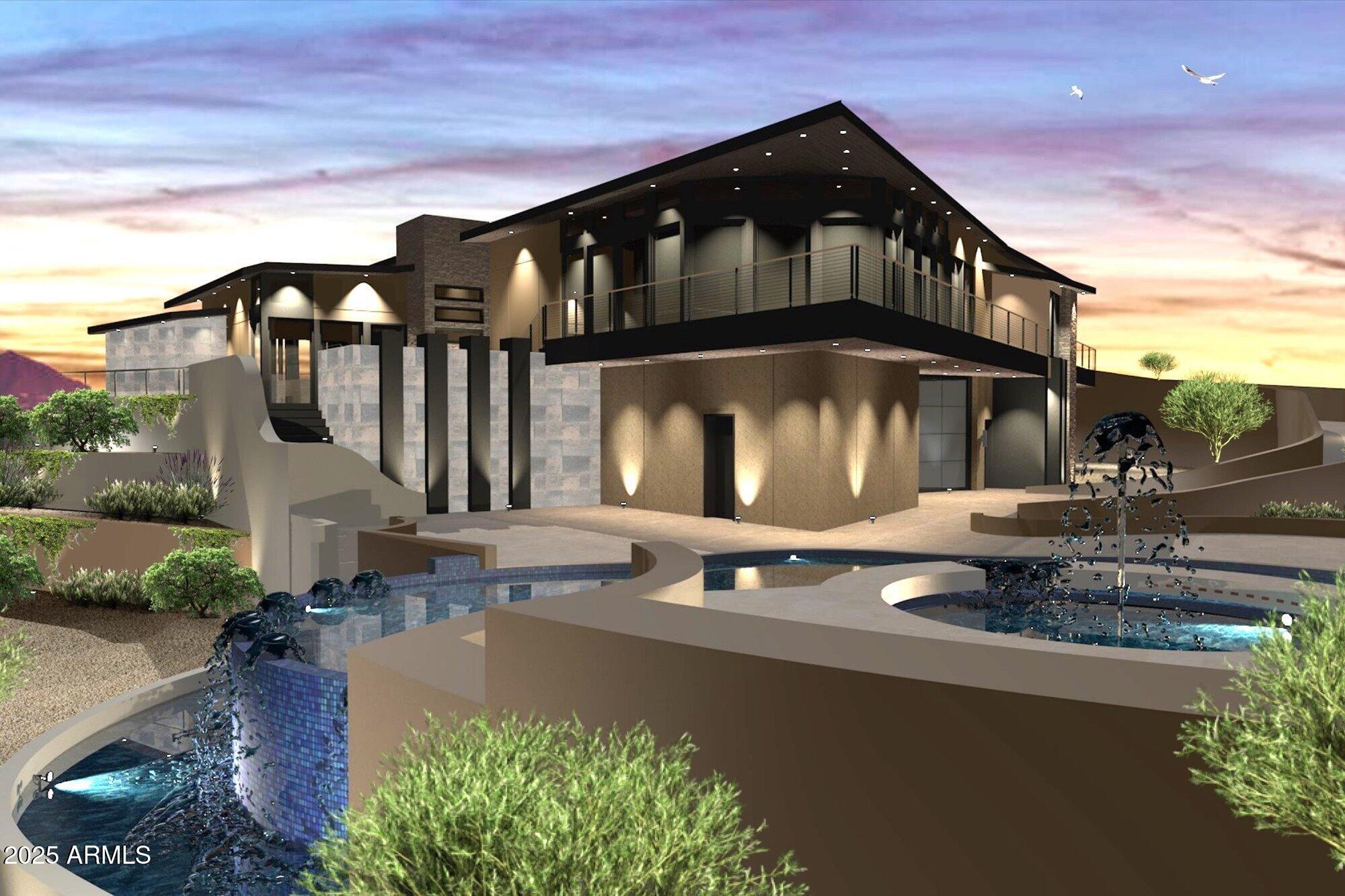 6218 North Palo Cristi Road, Unit 10 Paradise Valley, AZ 85253 - Photo 6 of 33 a front view of a house with garden