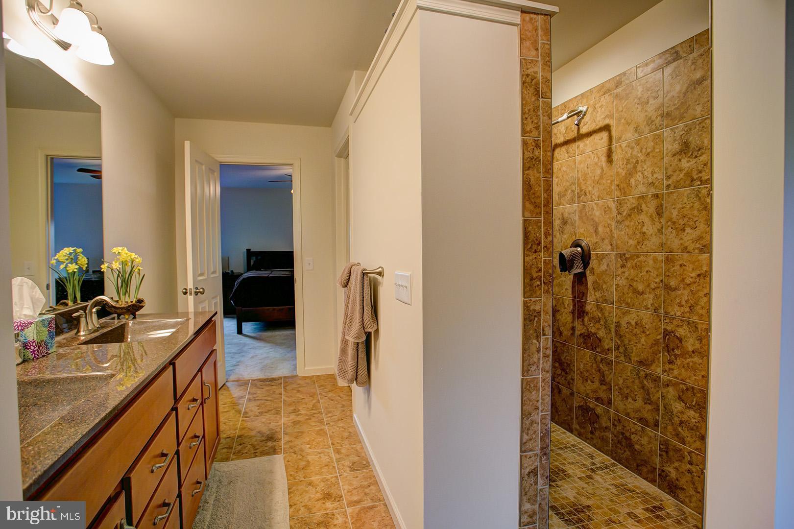 88 Mt Penn Road Reading, PA 19607 - Photo 31 of 35 Master Bath- Tiled Walk-In Shower