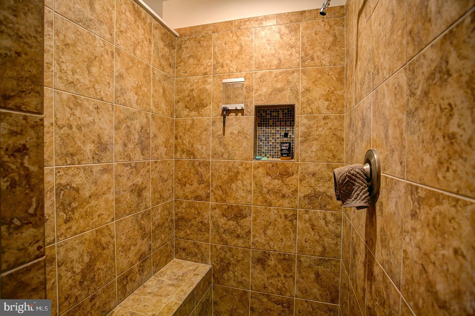 88 Mt Penn Road Reading, PA 19607 - Photo 32 of 35 Master Bath- Inside The Tiled Shower