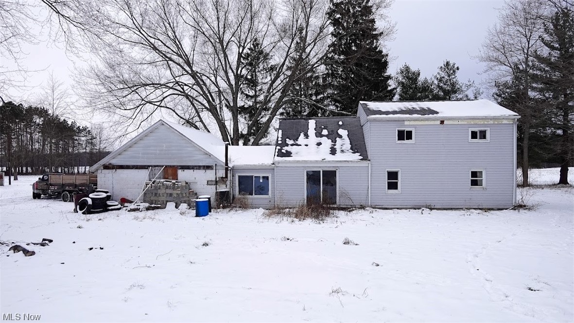 9606 Durst Colebrook Road North Bloomfield, OH 44450 - Photo 17 of 24 View of snow covered house