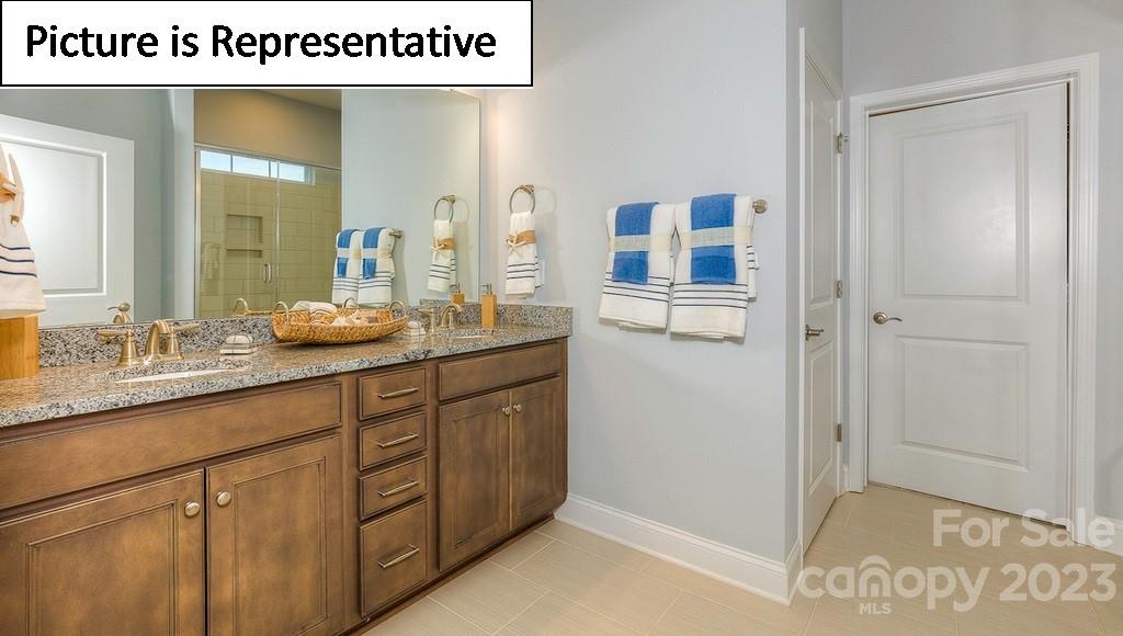 4190 Millstream Road Denver, NC 28037 - Photo 28 of 33 a bathroom with a sink a vanity and a mirror