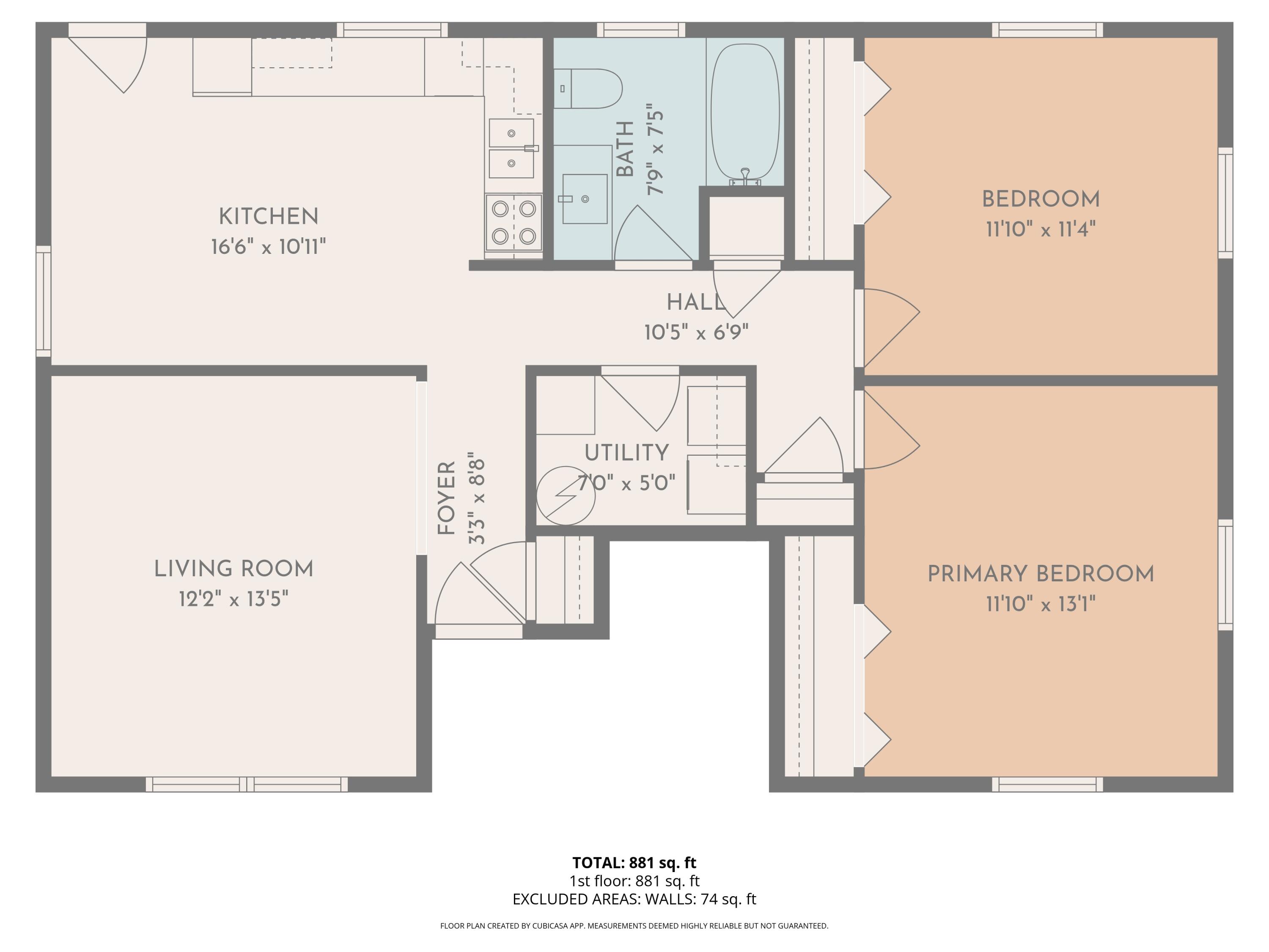 703 Riverland Road Southeast Roanoke, VA 24014 - Photo 13 of 13 703 FLOORPLAN