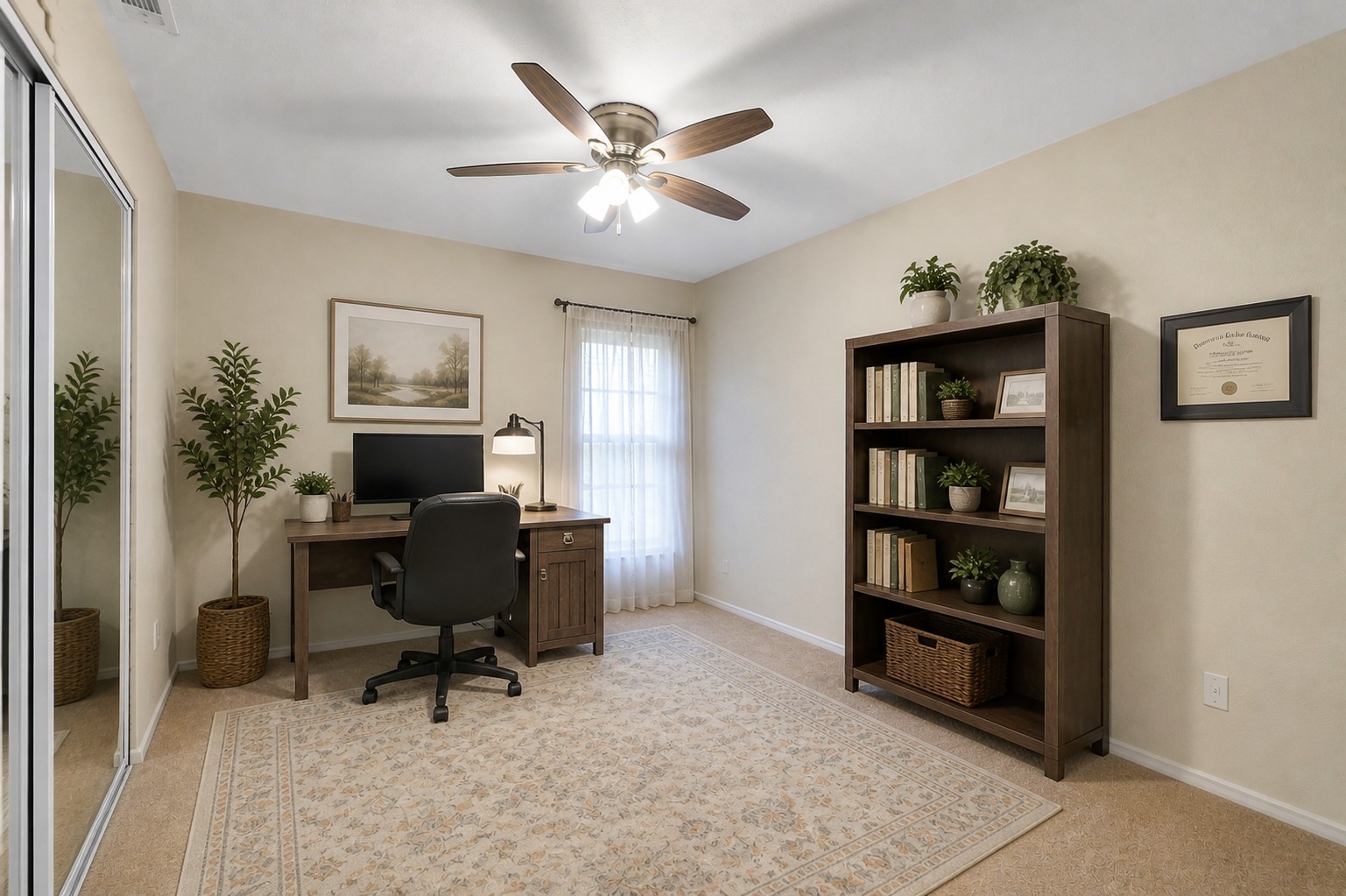 22818 Thadd's Trail Spring, TX 77373 - Photo 17 of 26 virtually staged - secondary bedroom, could be used as an office