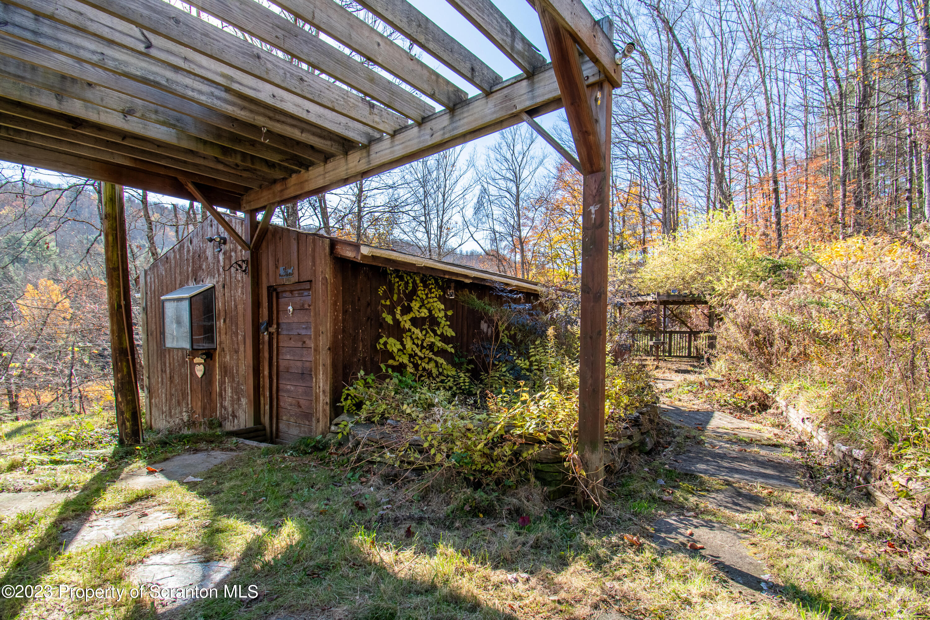 3489 Silver Creek Road Montrose, PA 18801 - Photo 13 of 35 a view of a backyard