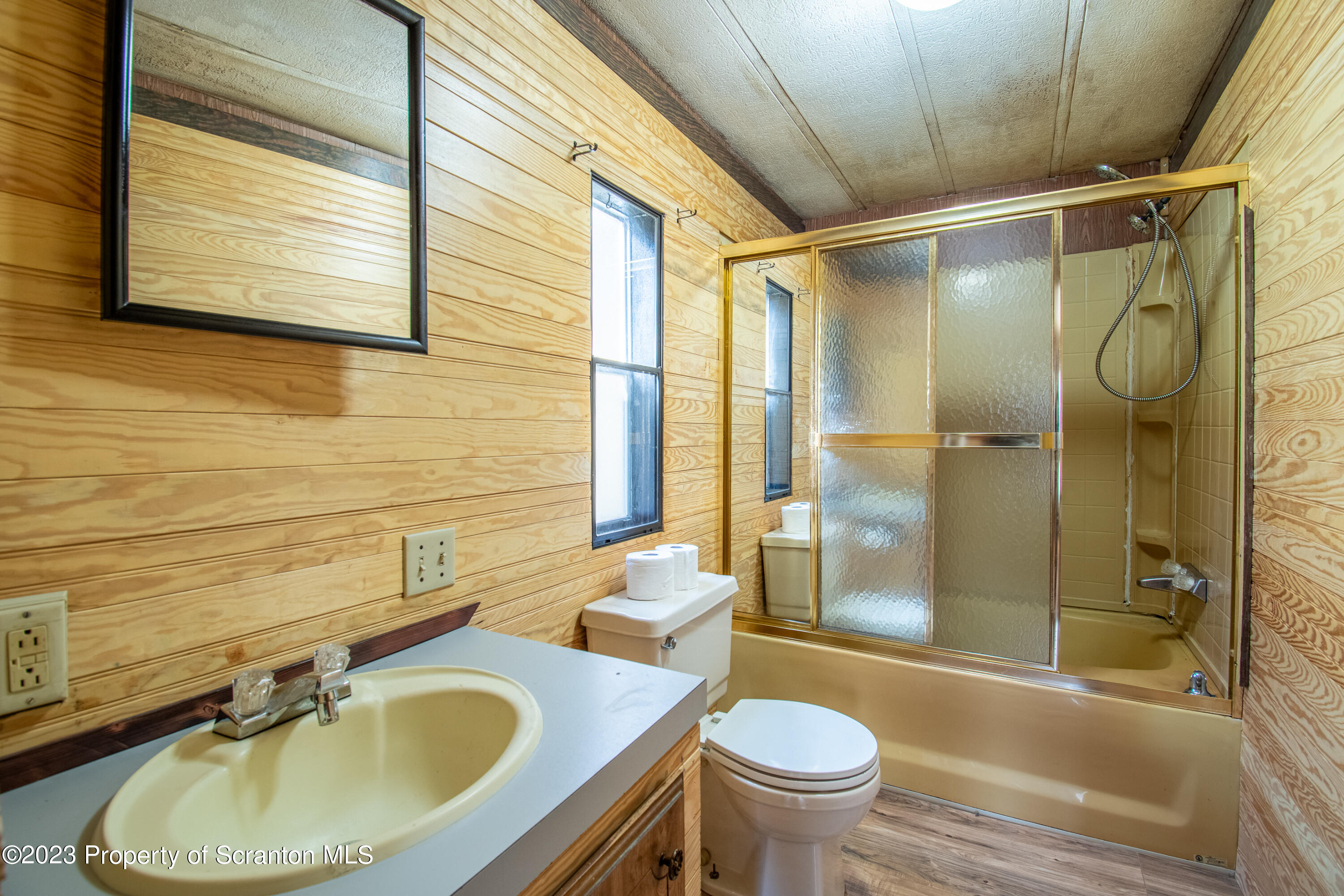 3489 Silver Creek Road Montrose, PA 18801 - Photo 30 of 35 a bathroom with a sink toilet and shower