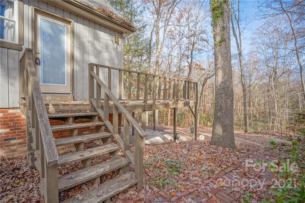 640 Coley Road Salisbury, NC 28146 - Photo 17 of 43 a view of wooden stairs