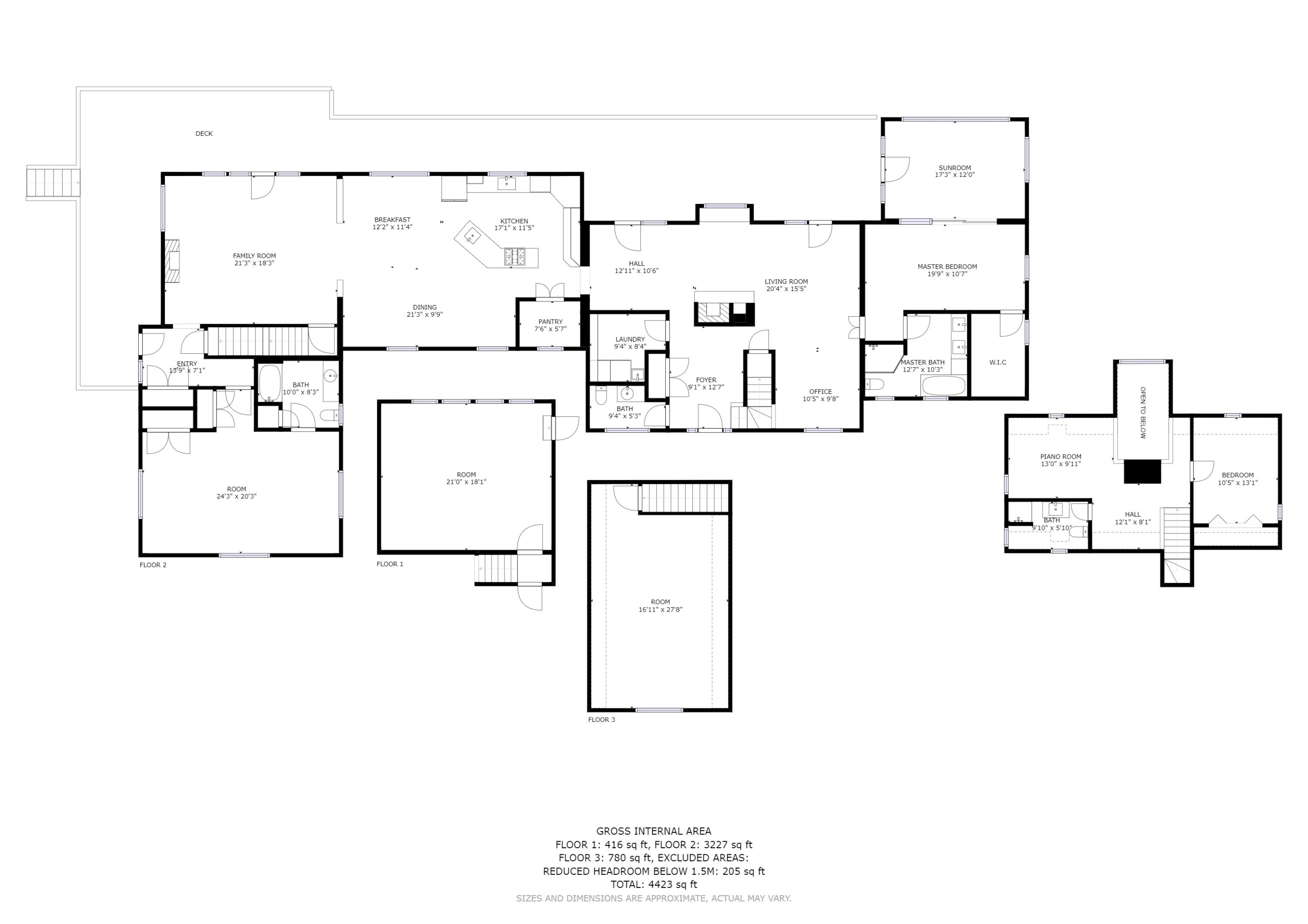 47 Johnson Point Road Orrs Island, ME 04066 - Photo 45 of 48 47JohnsonPointRd-OrrsIsland-FloorPlan