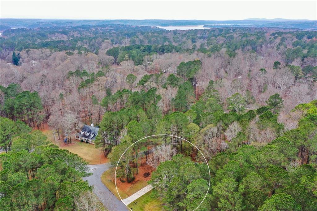 1413 Reed Lane Woodstock, GA 30189 - Photo 65 of 68 an aerial view of a house with a yard