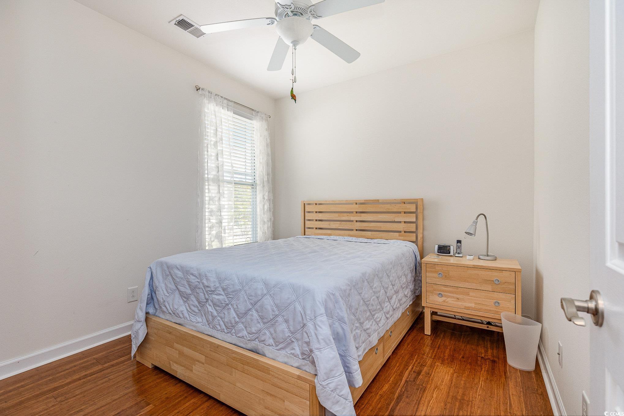 541 Miromar Way Myrtle Beach, SC 29588 - Photo 24 of 37 Bedroom 1 featuring visible vents, baseboards, a c