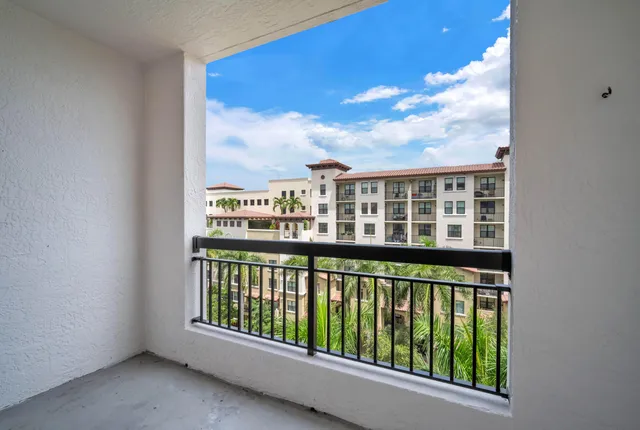 a view of a large window