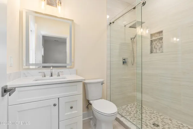 a view of a city with ocean view