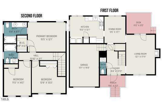 2216 Long And Winding Road Raleigh, NC 27603 - Photo 32 of 32 Floor Plan