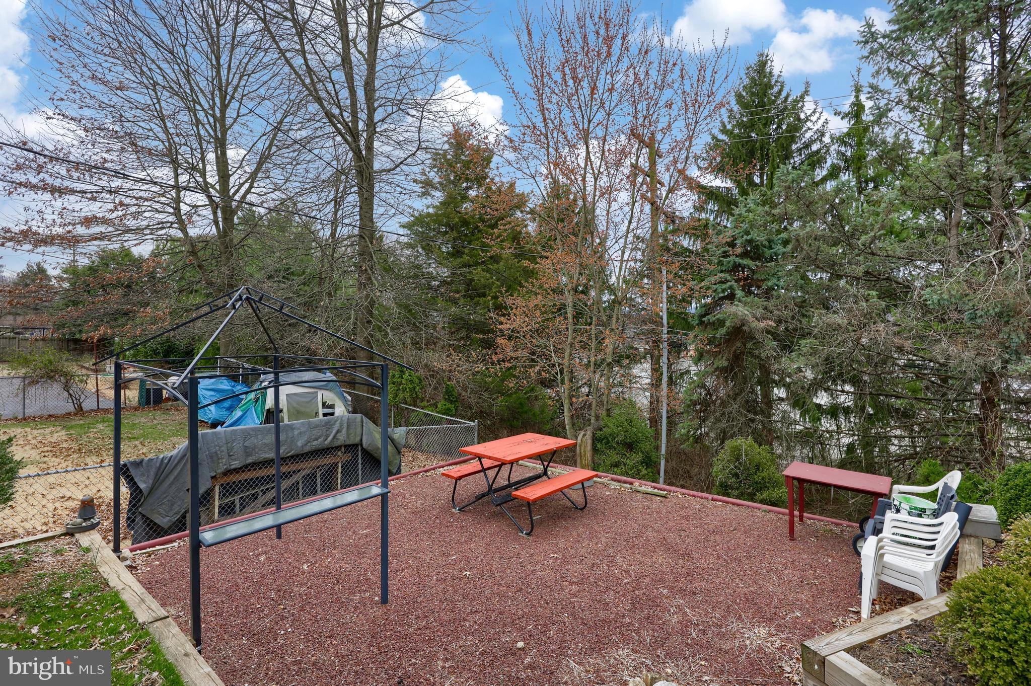 3916 Grant Street Reading, PA 19606 - Photo 13 of 39 a backyard of a house with table and chairs