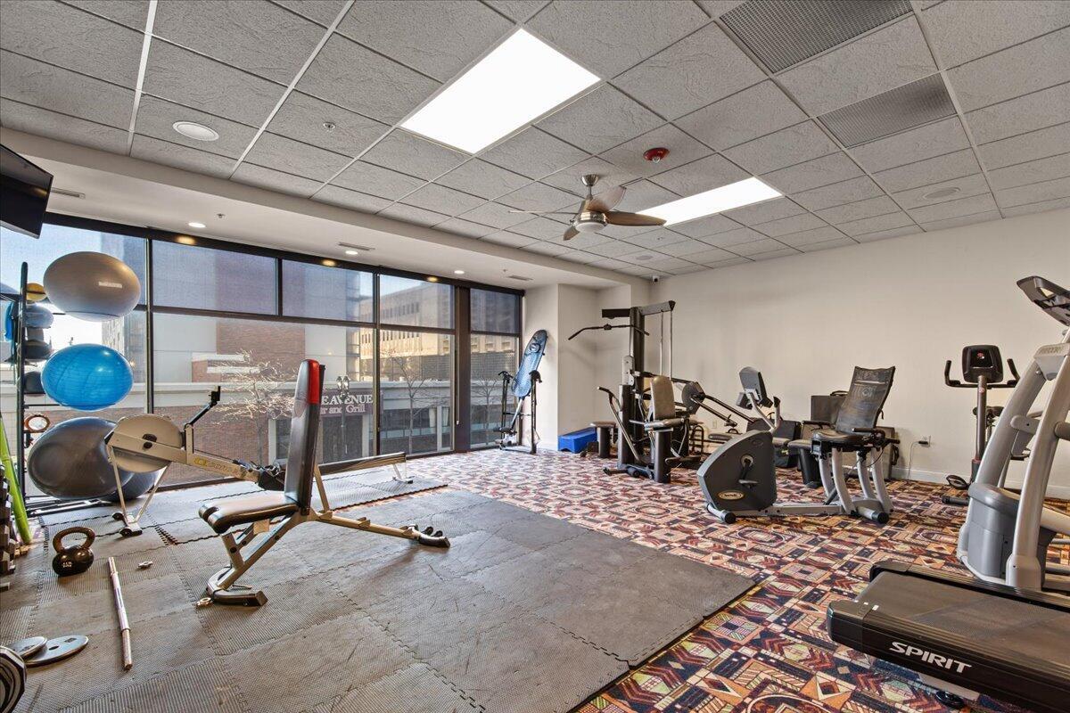 606 West Wisconsin Avenue, Unit 301 Milwaukee, WI 53203 - Photo 20 of 28 Fitness Center