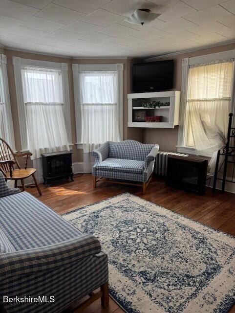 11 Melrose Street Adams, MA 01220 - Photo 16 of 21 a living room with furniture flat screen tv and a window