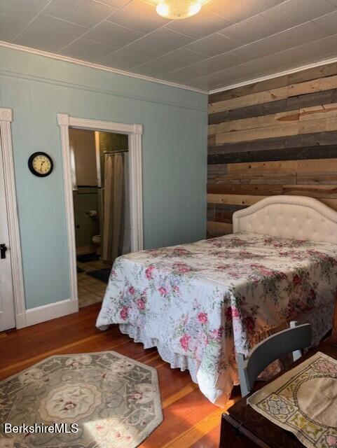 11 Melrose Street Adams, MA 01220 - Photo 6 of 21 a bedroom with a bed and a mirror