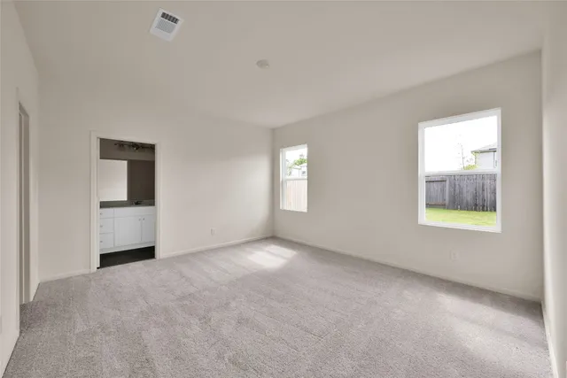 a view of empty room