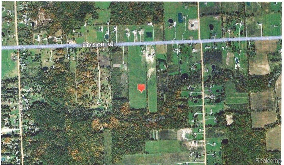 0 Division Road Casco, MI 48064 - Photo 1 of 1 Division Property Aerial Drawing
