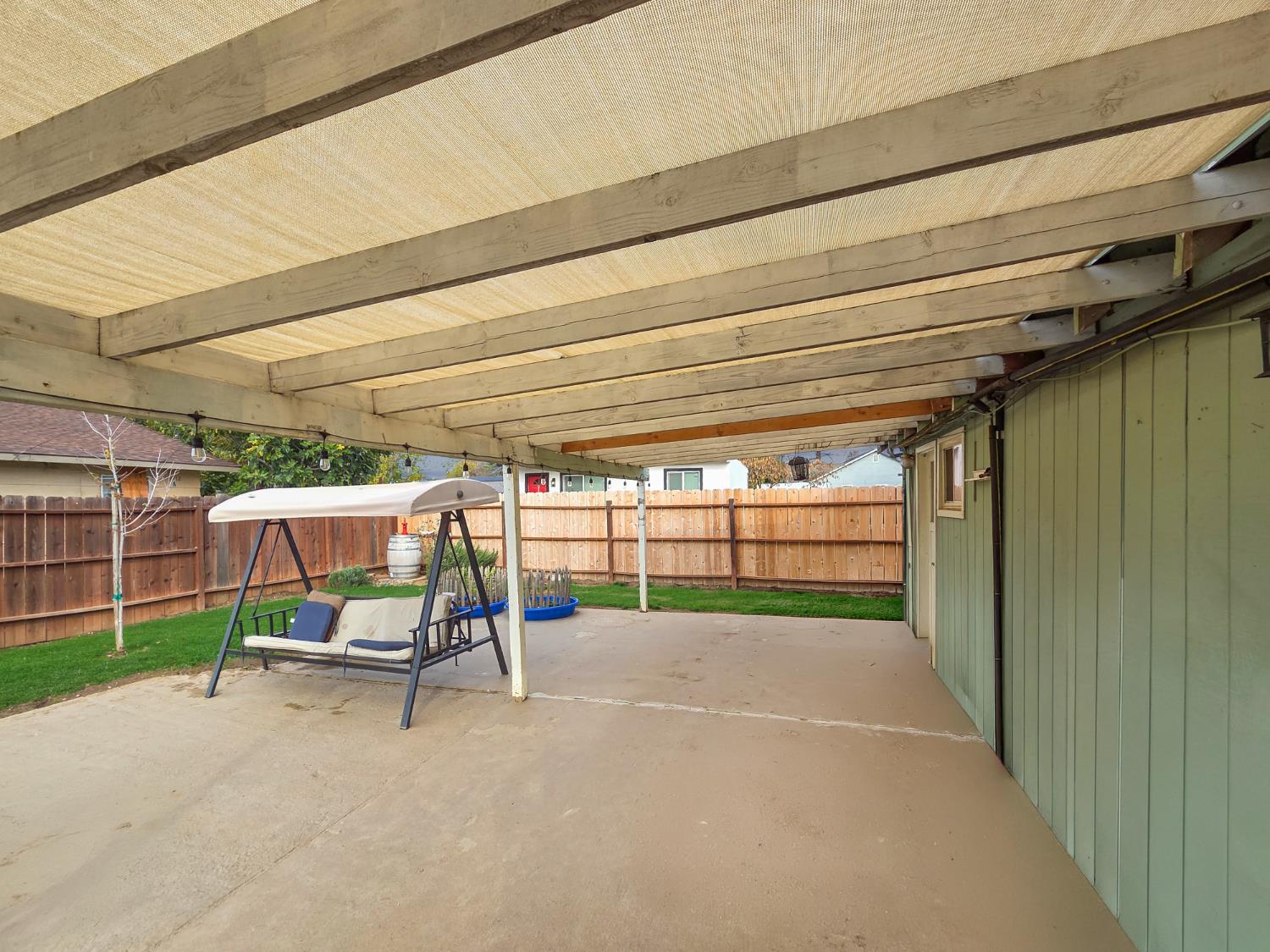 5912 Grove Avenue Marysville, CA 95901 - Photo 21 of 23 a view of a room with wooden walls