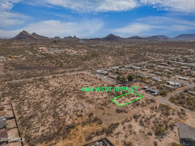 a view of a city with a mountain