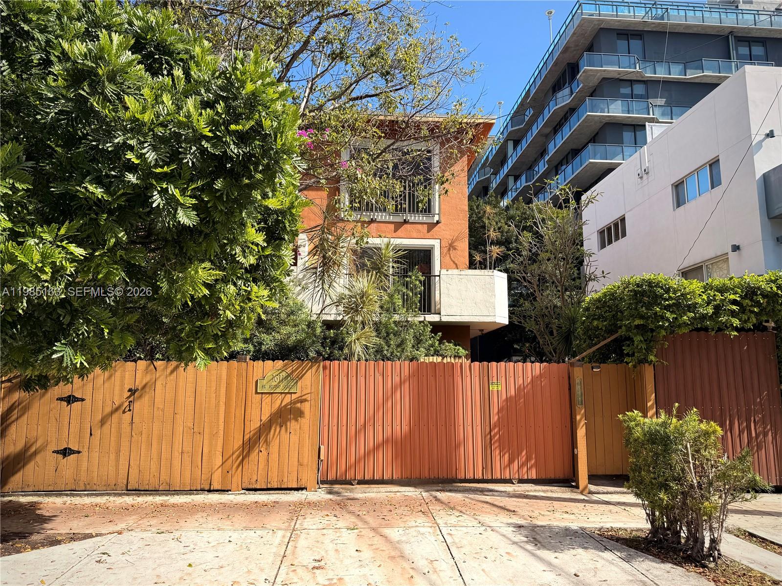 1611 Southwest 2nd Court, Unit AA112 Miami, FL 33129 - Photo 12 of 30 Electric gated entrance