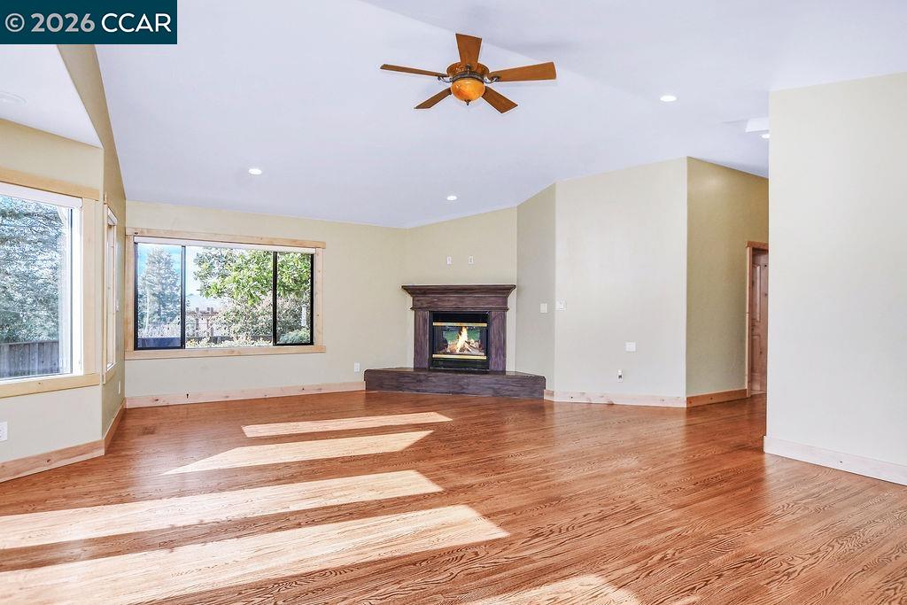 5308 Vista Point Court Concord, CA 94521 - Photo 13 of 56 a view of empty room with wooden floor and fan